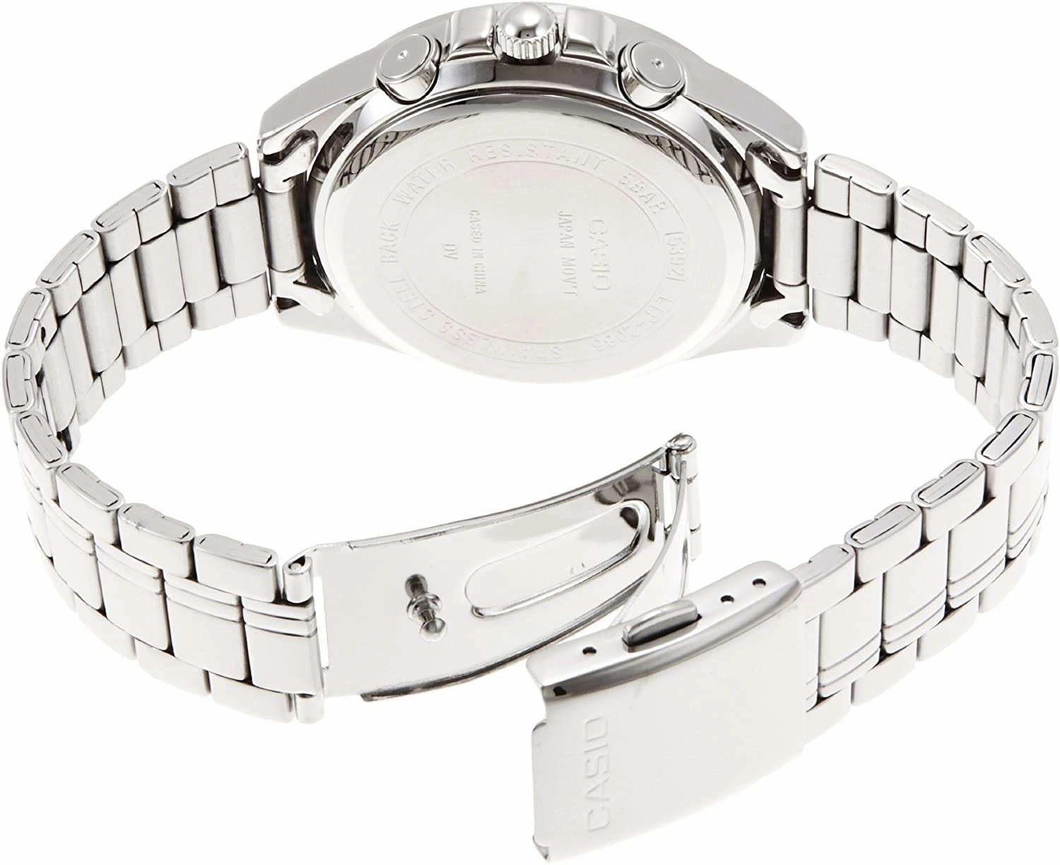 Casio LTP-2086D-1A Silver Stainless Watch for Women