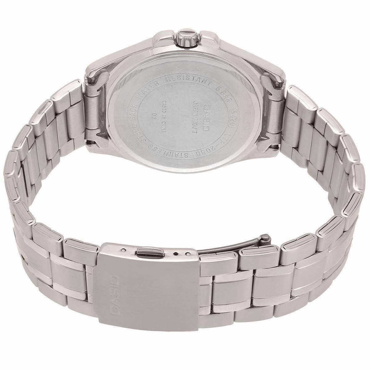 Casio LTP-2088D-1A Silver Stainless Watch for Women