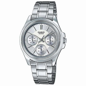 Casio LTP-2088D-7A Silver Stainless Watch for Women