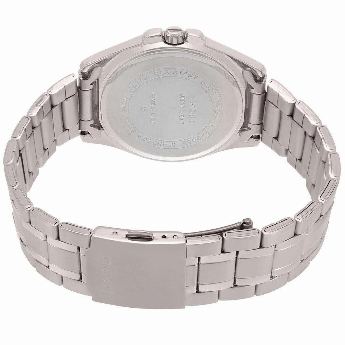 Casio LTP-2088D-7A Silver Stainless Watch for Women