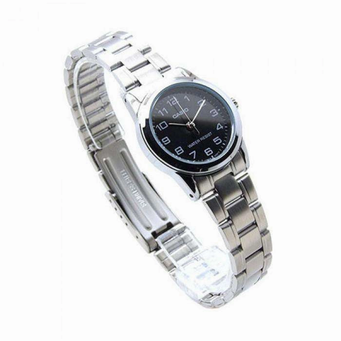 Casio LTP-V001D-1B Silver Stainless Watch for Women