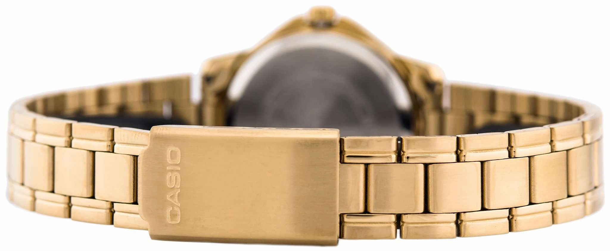 Casio LTP-V004G-7B Gold Stainless Steel Strap Watch for Women