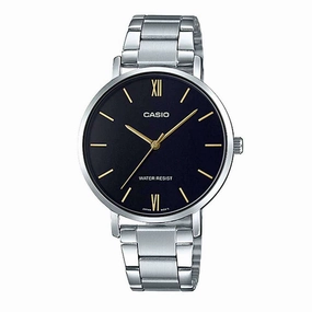 Casio LTP-VT01D-1B Silver Stainless Watch for Women