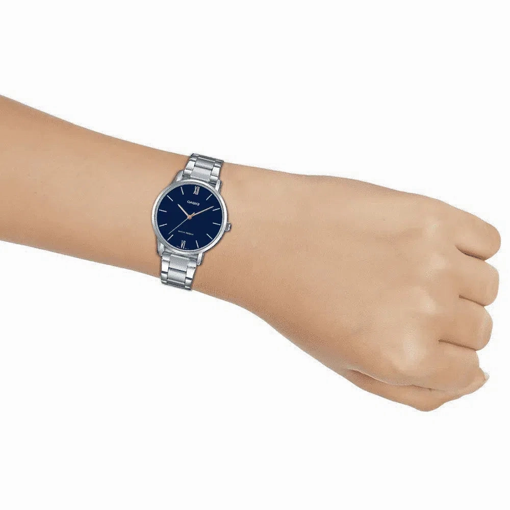 Casio LTP-VT01D-2B Silver Stainless Watch for Women