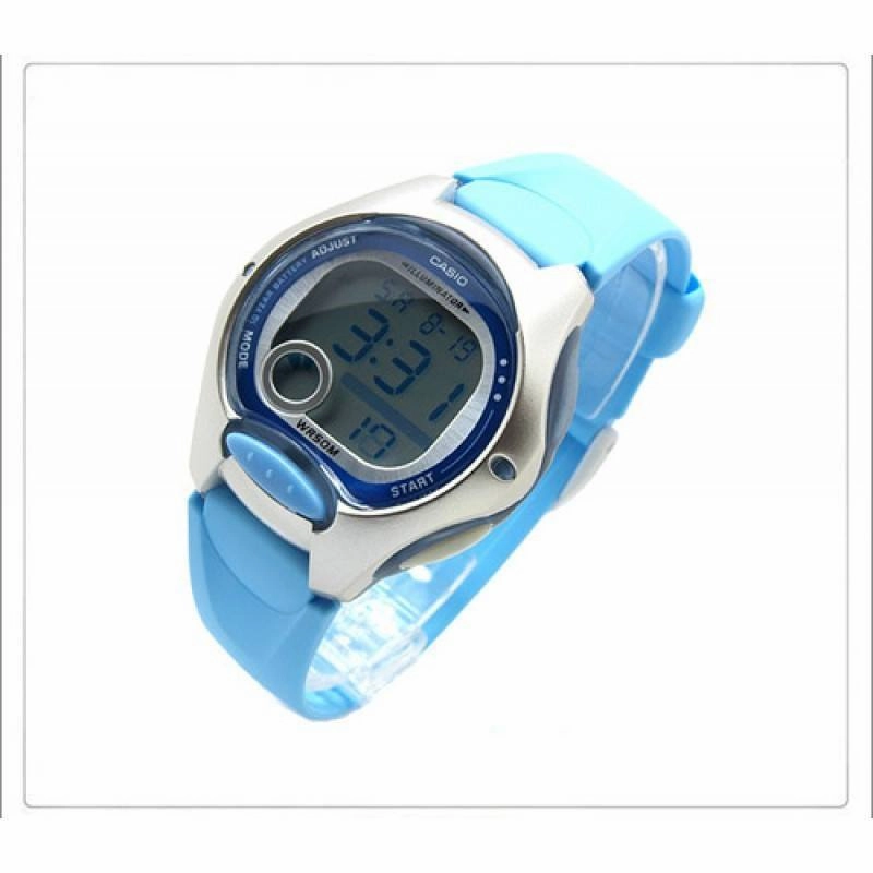 Casio LW-200-2B Sky Blue Resin Watch for Women