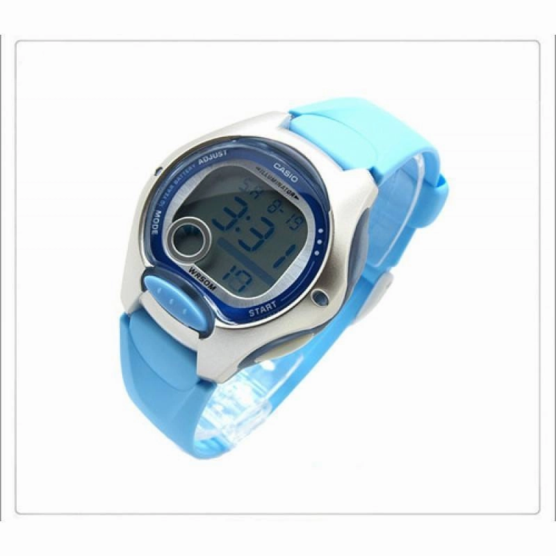 Casio LW-200-2B Sky Blue Resin Watch for Women