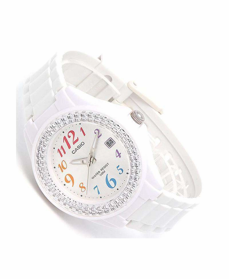 Casio LX-500H-7B White Resin Watch For Women