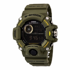 Casio Men's Digital Watch - G-Shock Rangeman Tough Solar Alarm Resin Strap | GW9400-3
