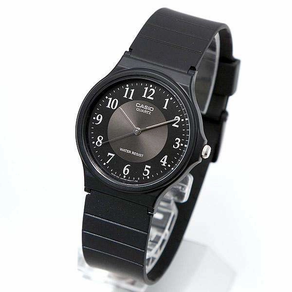 Casio MQ-24-1B3LDF Black Rubber Strap Unisex Watch