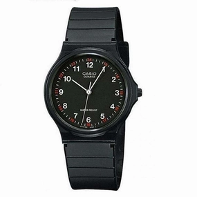 Casio MQ-24-1BLDF Black Resin Strap Unisex Watch