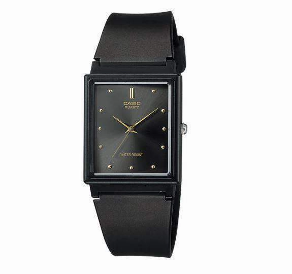 Casio MQ-38-1ADF Analog Black Resin Strap Unisex Watch