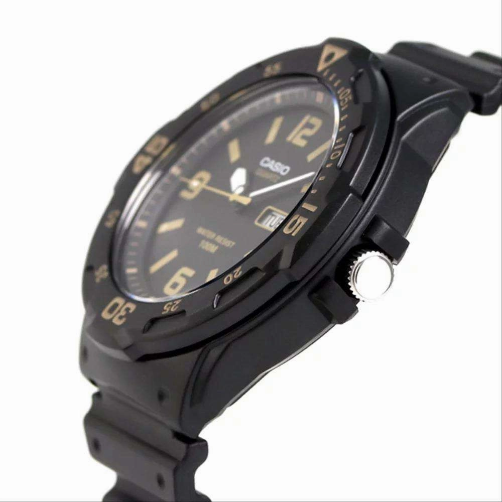 Casio MRW-200H-1B3VDF Analog Black Resin Strap Watch for Men