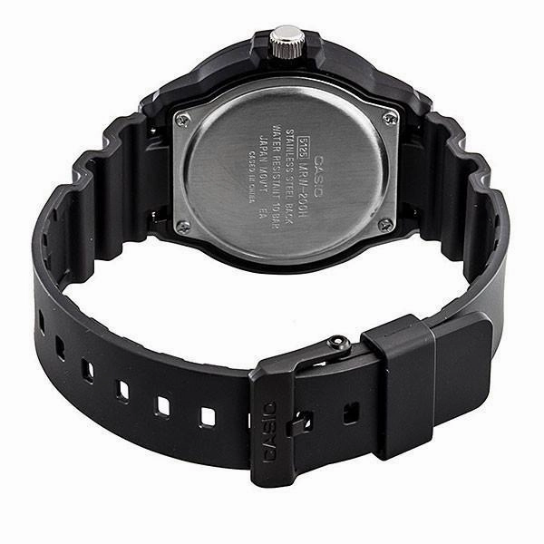 Casio MRW-200H-9B Black Resin Strap Watch for Men