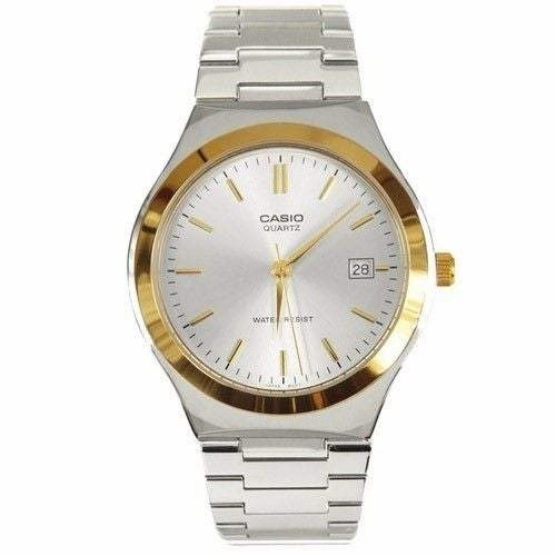 Casio MTP-1170G-7ARDF Silver Stainless Steel Strap Watch for Men