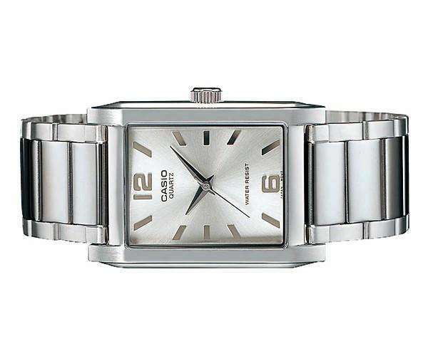 Casio MTP-1235D-7ADF Silver Stainless Steel Strap Watch for Men