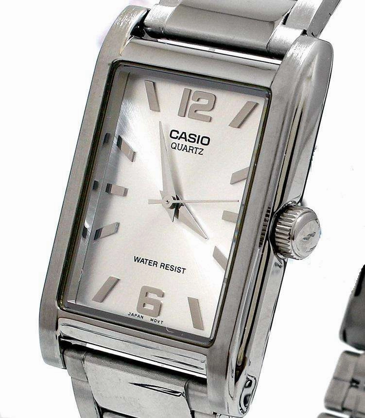 Casio MTP-1235D-7ADF Silver Stainless Steel Strap Watch for Men