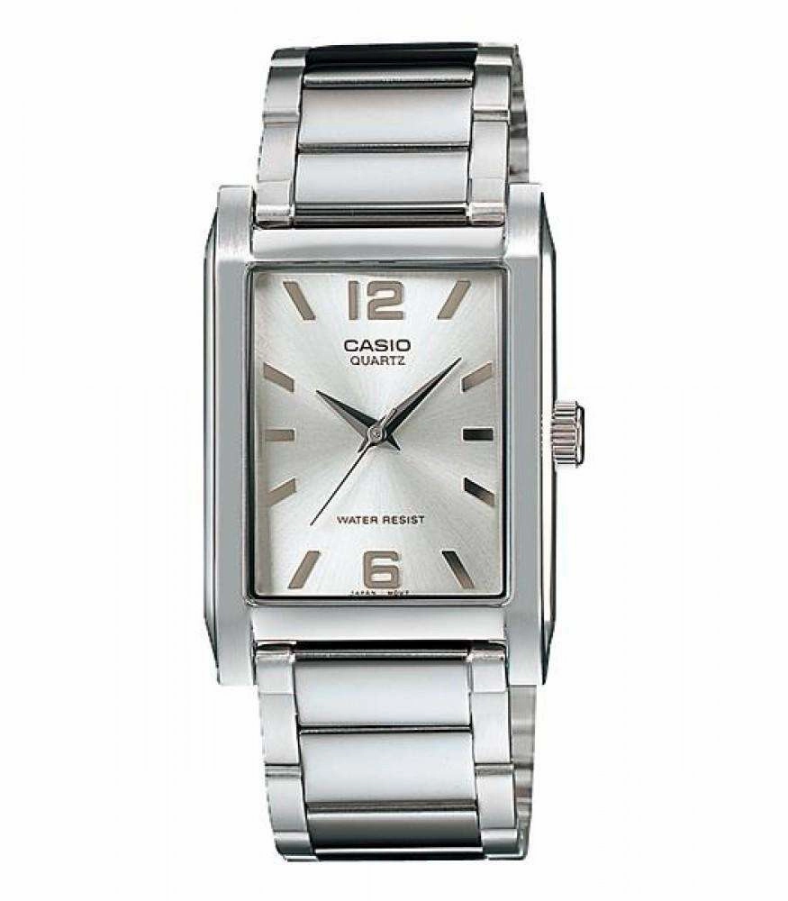 Casio MTP-1235D-7ADF Silver Stainless Steel Strap Watch for Men