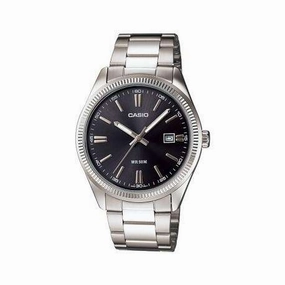 Casio MTP-1302D-1A1VDF Silver Stainless Steel Strap Watch for Men