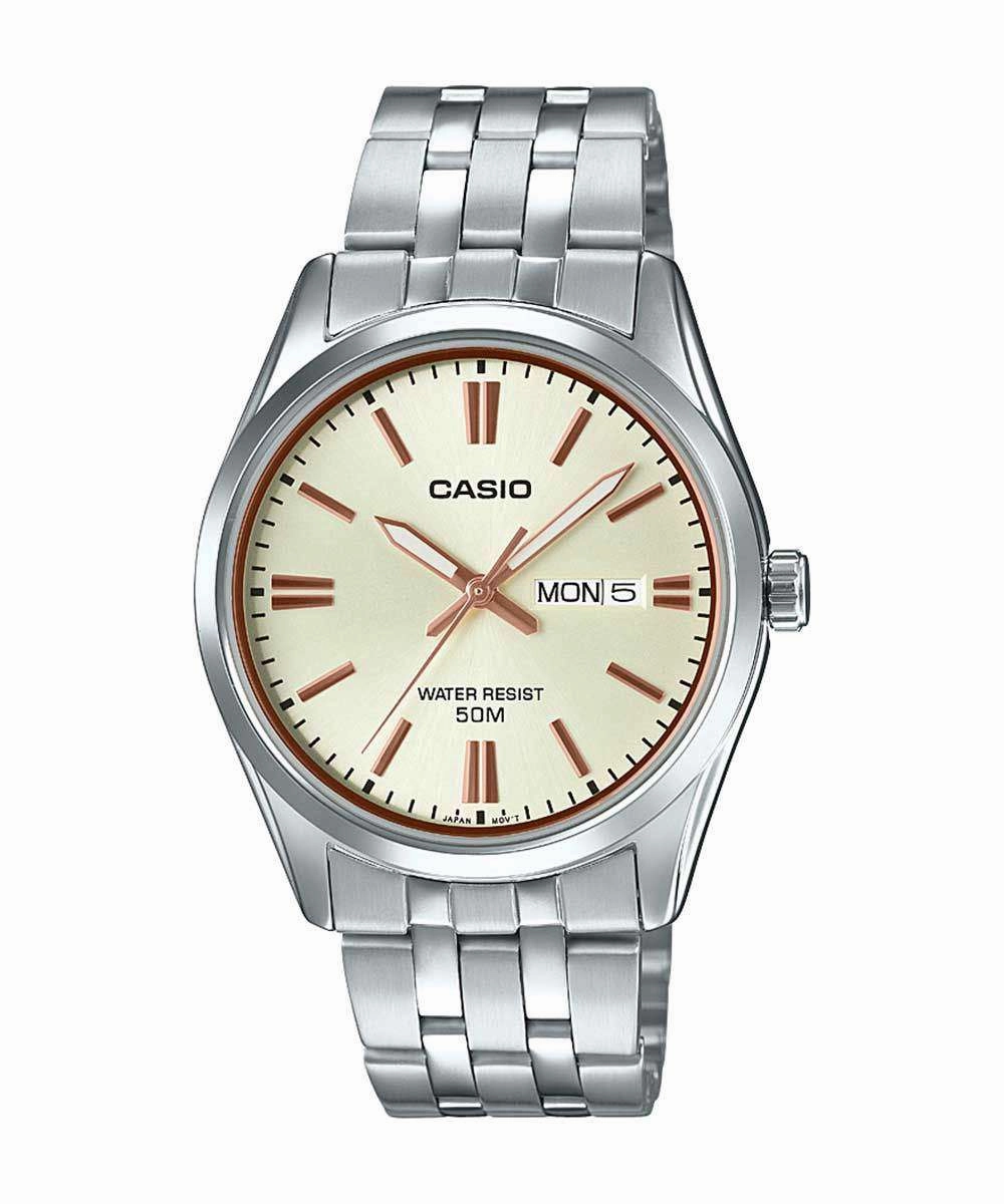 Casio MTP-1335D-9AVDF Silver Stainless Watch for Men