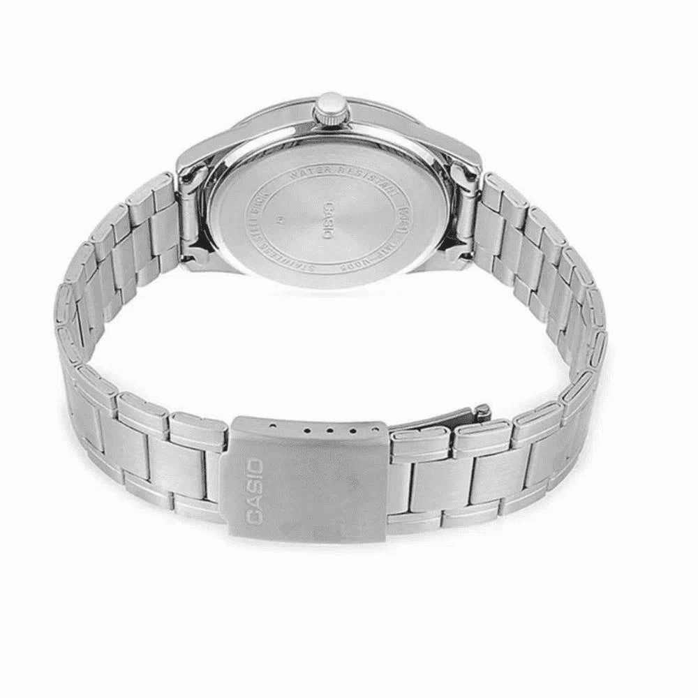 Casio MTP-V004D-2B Silver Stainless Watch for Men