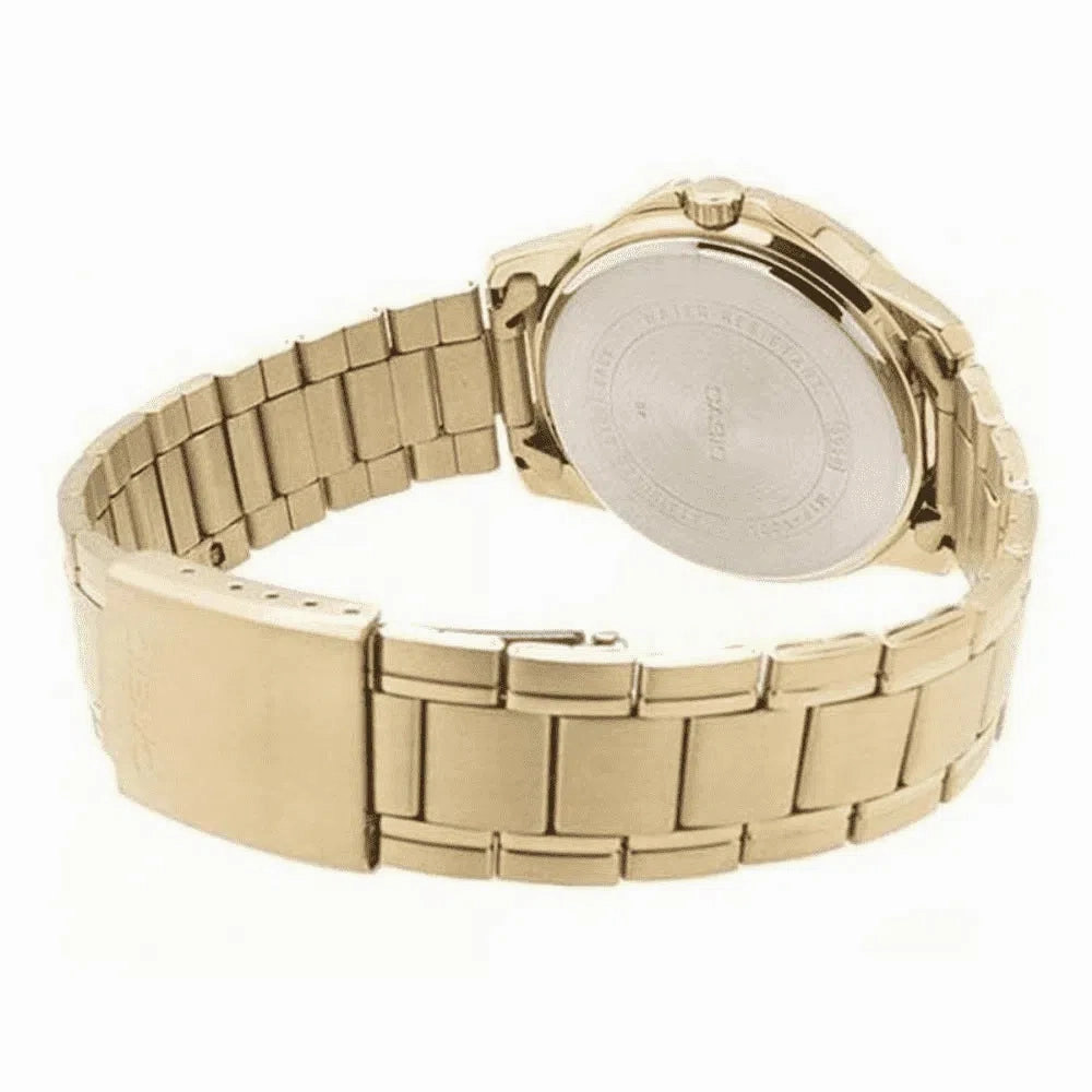 Casio MTP-V004G-1B Gold Stainless Watch for Men