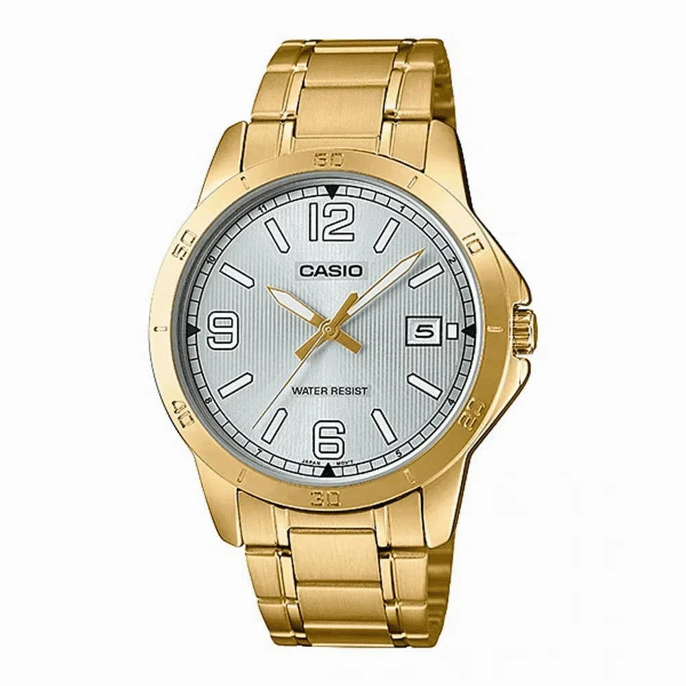 Casio MTP-V004G-7B2 Gold Stainless Watch for Men