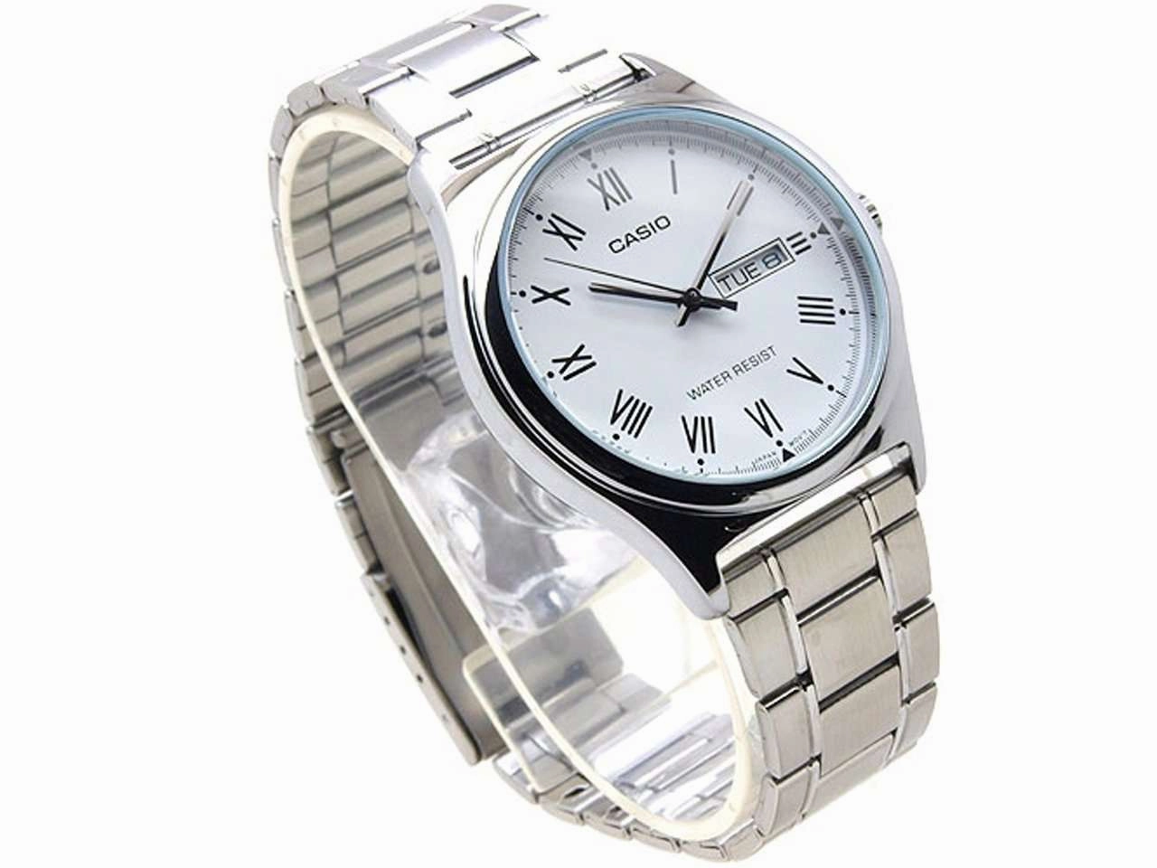 Casio MTP-V006D-7B Silver Stainless Watch for Men