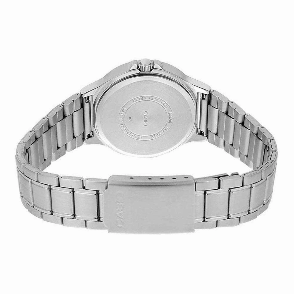 Casio MTP-V300D-3A Silver Stainless Watch for Men