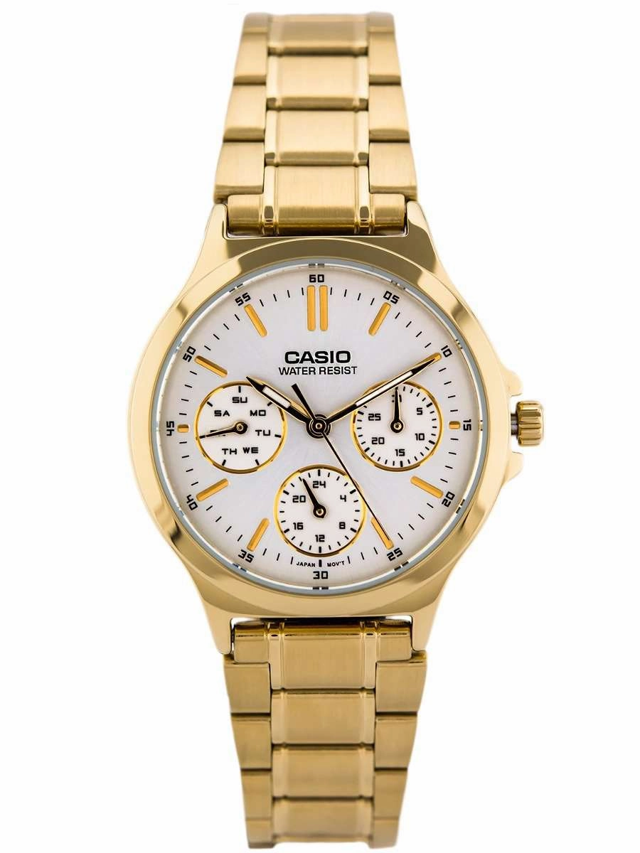 Casio MTP-V300G-7A Gold Stainless Watch for Men