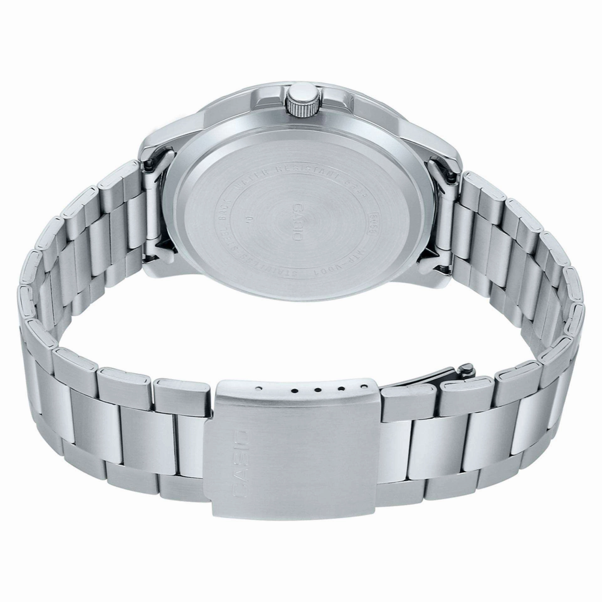 Casio MTP-VD01D-7EVUDF Silver Stainless Watch for Men