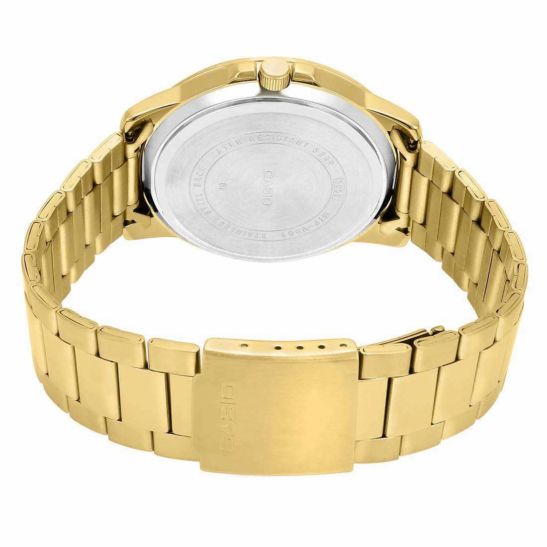 Casio MTP-VD01G-9EVUDF Gold Stainless Watch for Men