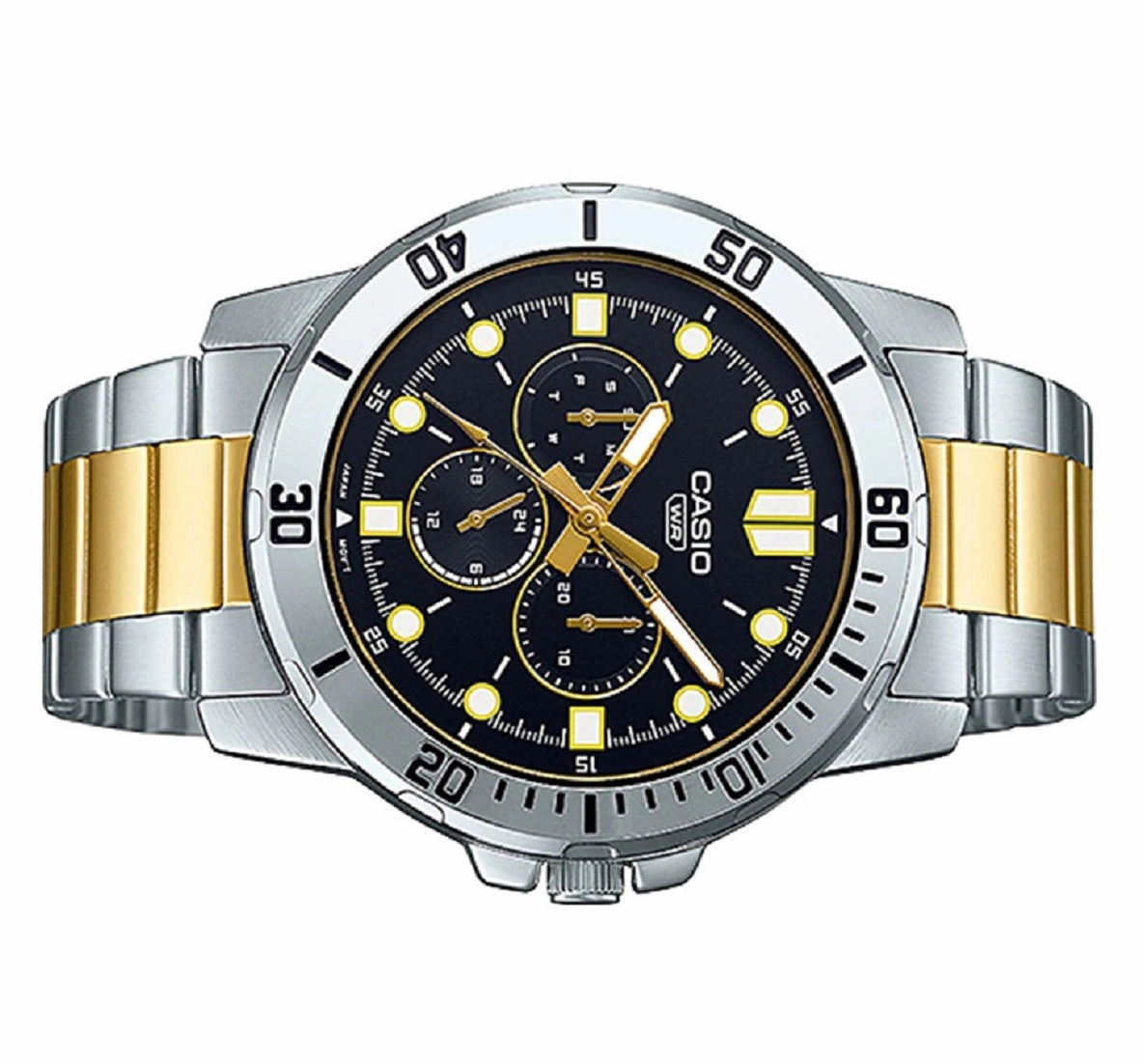 Casio MTP-VD300SG-1E Analog Stainless Steel Strap Watch For Men