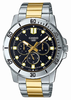 Casio MTP-VD300SG-1E Analog Stainless Steel Strap Watch For Men