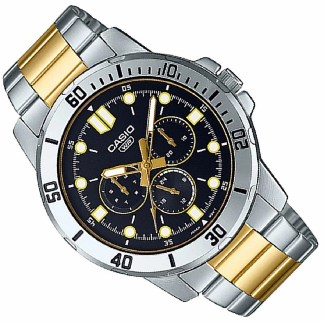 Casio MTP-VD300SG-1E Analog Stainless Steel Strap Watch For Men