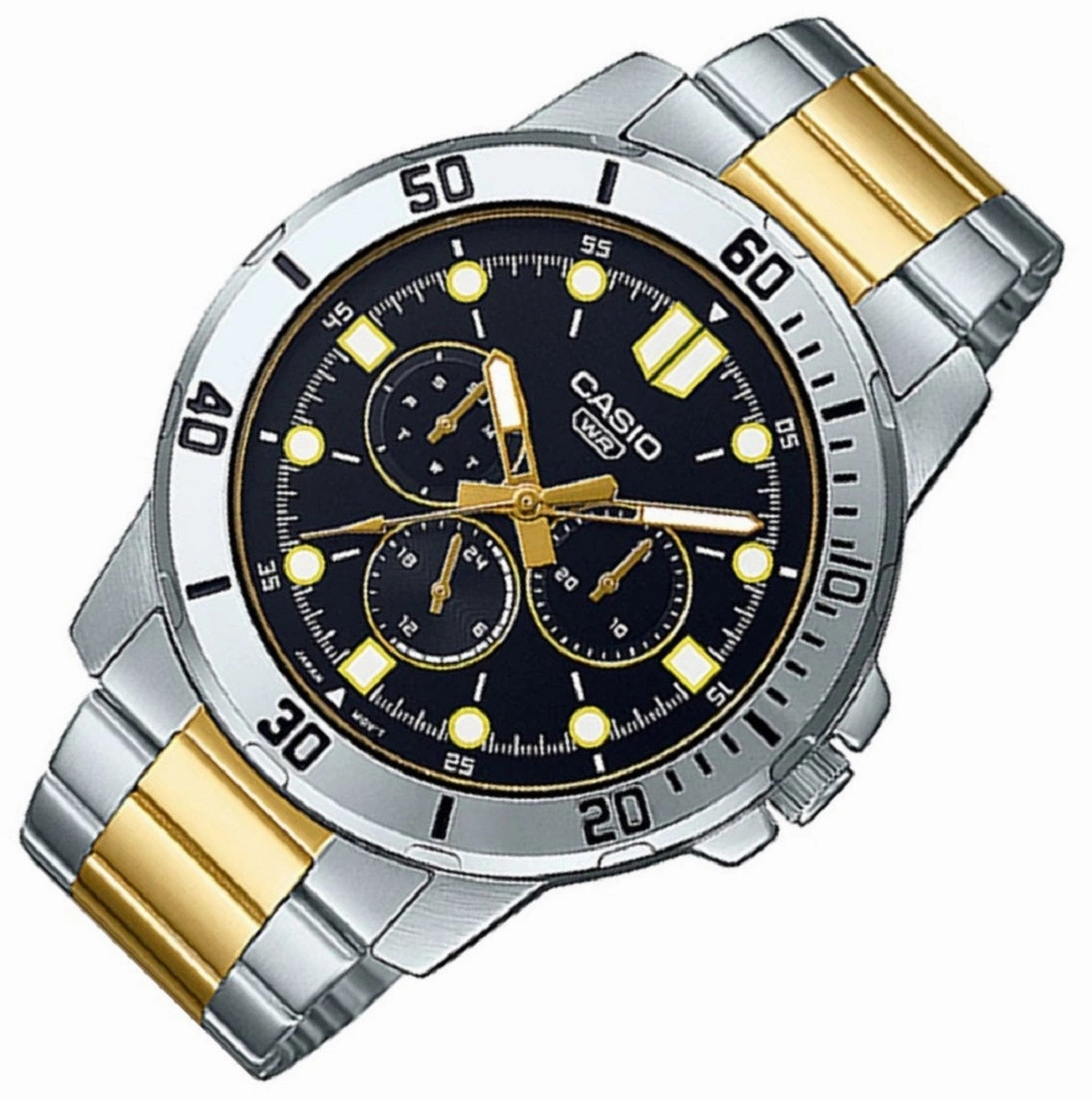 Casio MTP-VD300SG-1E Analog Stainless Steel Strap Watch For Men