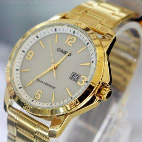 Casio MTP-VS02G-9A Gold Plated Watch for Men