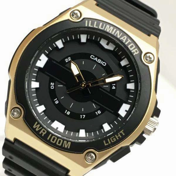 Casio MWC-100H-9AVDF Black Resin Watch for Men