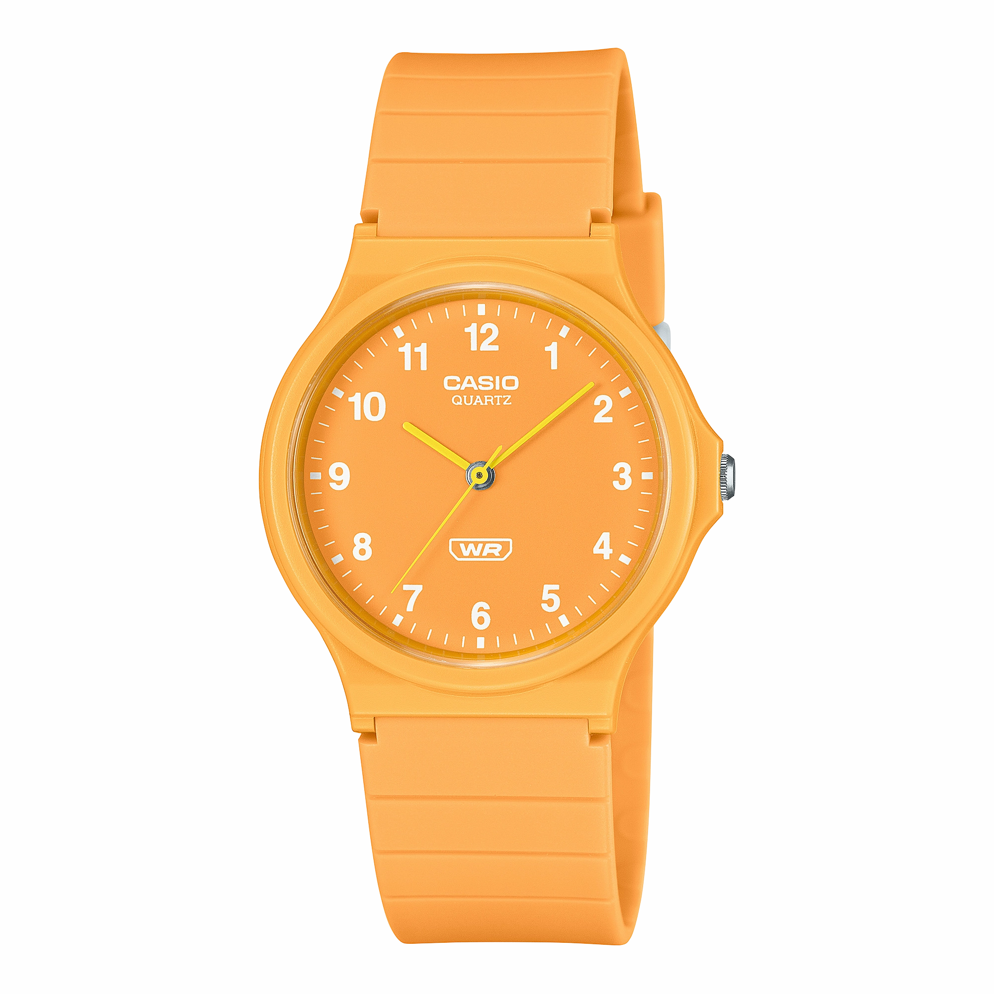 Casio Pop Yellow Resin Band Watch MQ24B-9B