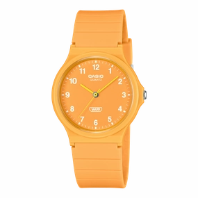 Casio Pop Yellow Resin Band Watch MQ24B-9B