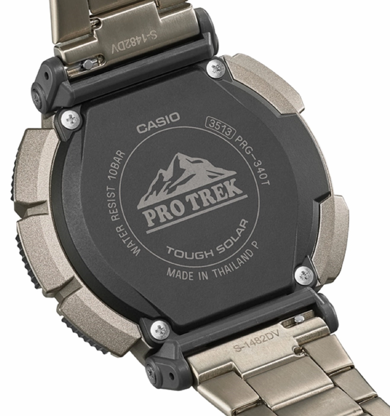 Casio Pro Trek PRG-340T-7DR Digital Stainless Steel Strap Watch For Men