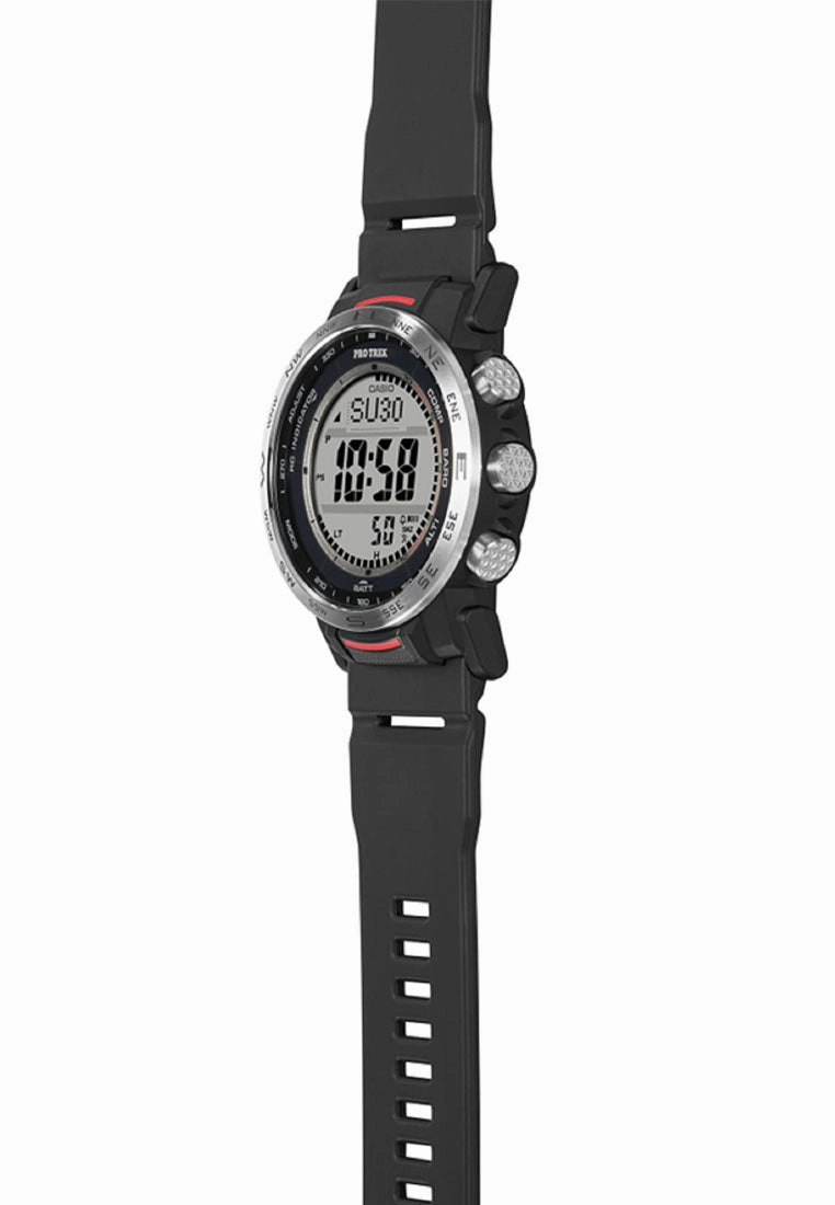 Casio Pro Trek PRW-35-1A Digital Rubber Strap Watch For Men