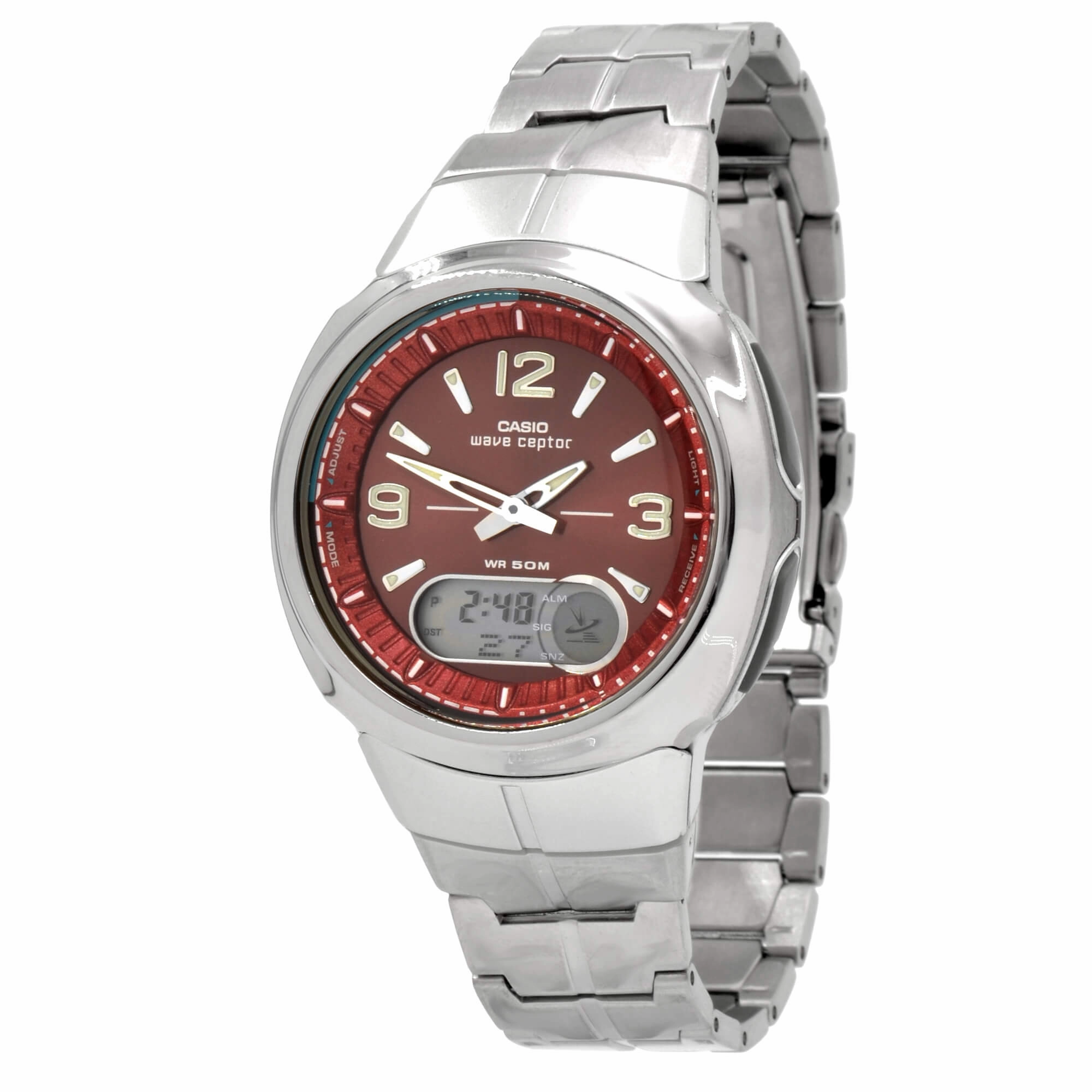 Casio Stainless steel Case Stainless steel Band Watch | WVA-106HDA-4B
