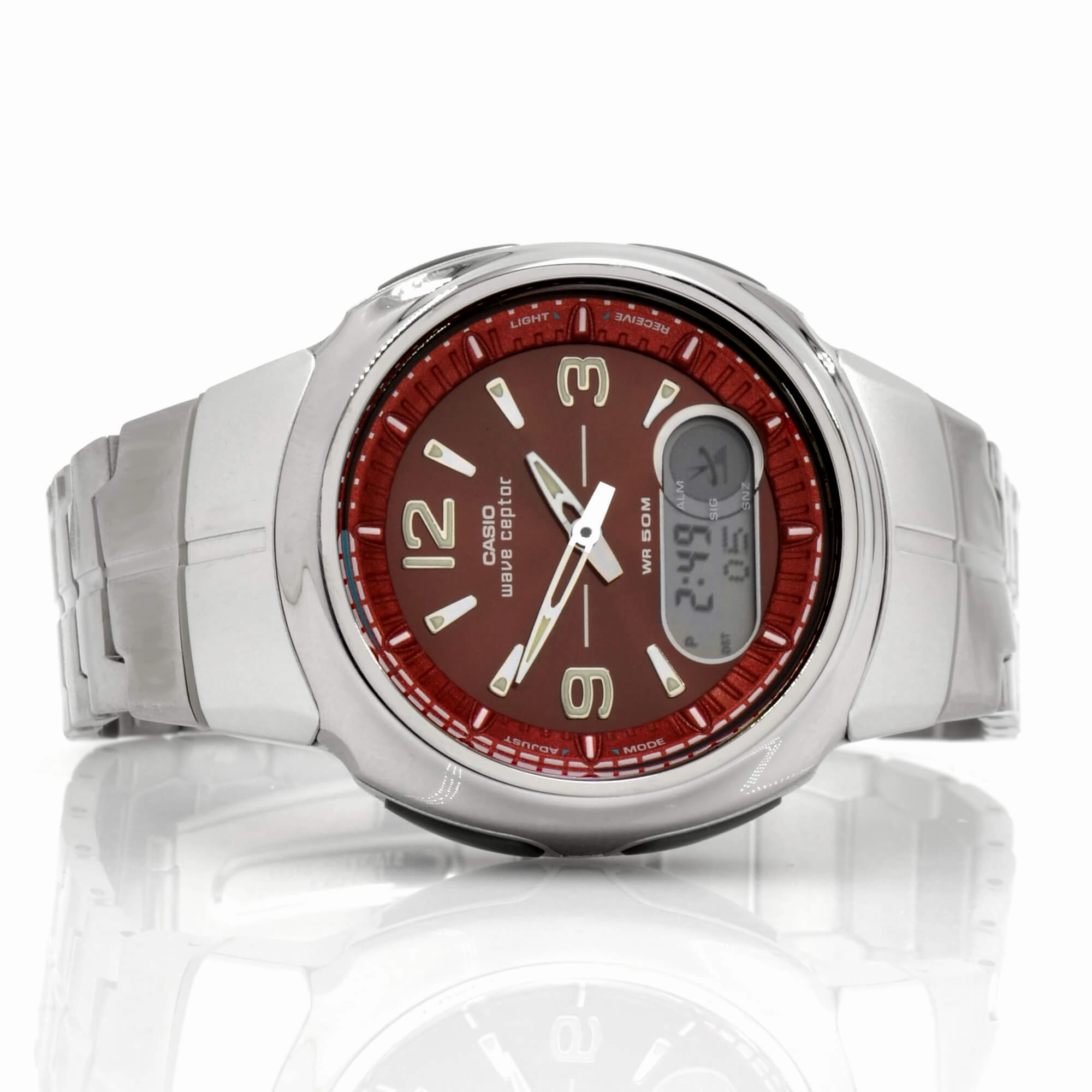 Casio Stainless steel Case Stainless steel Band Watch | WVA-106HDA-4B