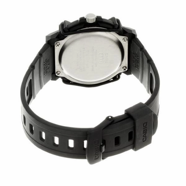 Casio Standard HDA-600B-1BVDF Black Resin Watch for Men and Women