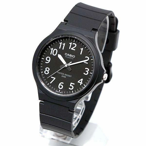 Casio Standard MW-240-1BVDF  Black Resin Strap Unisex Watch