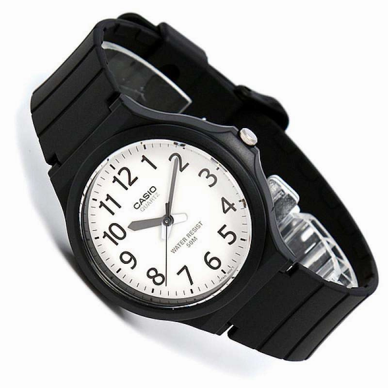 Casio Standard MW-240-7BVDF Black Resin Strap Unisex  Watch