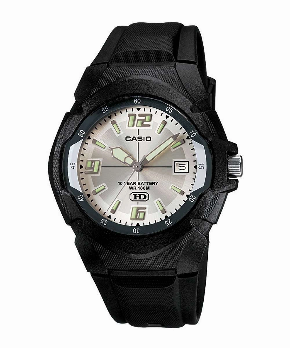 Casio Standard MW-600F-7AVDF Black Resin Strap Watch for Men