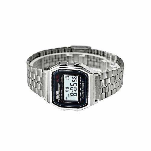 Casio Vintage A159WA-N1 Silver Stainless Watch Unisex