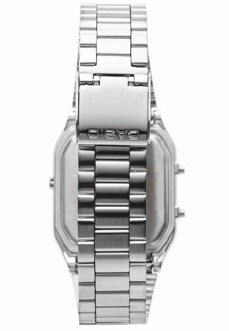 Casio Vintage AQ-230A-1DMQD Silver Stainless Watch For Men and Women