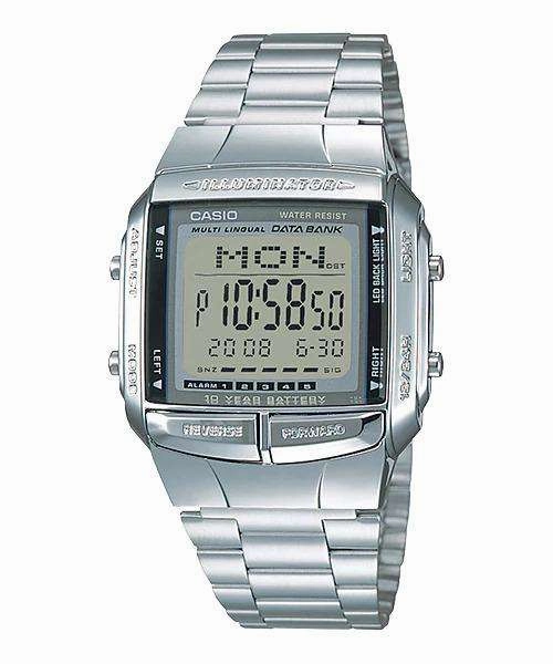 Casio Vintage DB-360-1A Silver Stainless Watch For Men and Women
